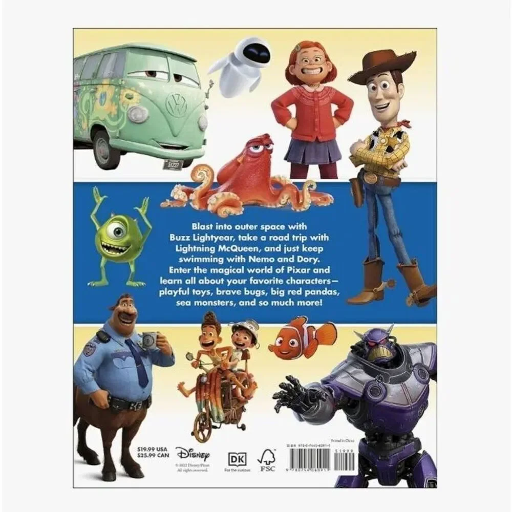 Disney Pixar Character Encyclopedia New Edition